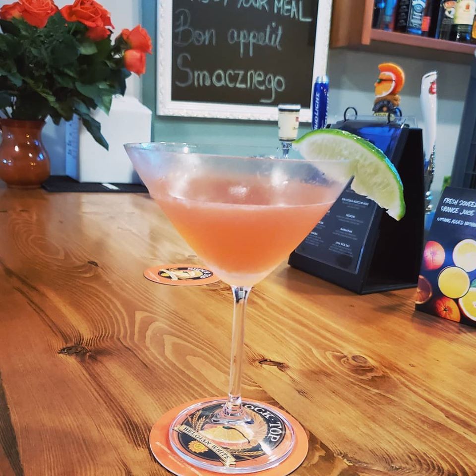 Take out menu - cocktail