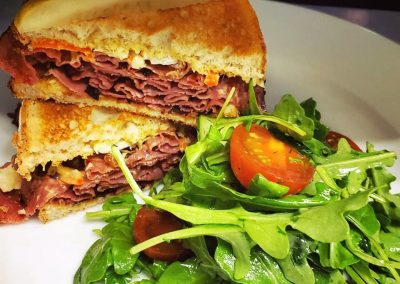 Montreal smoked meat Sandwich